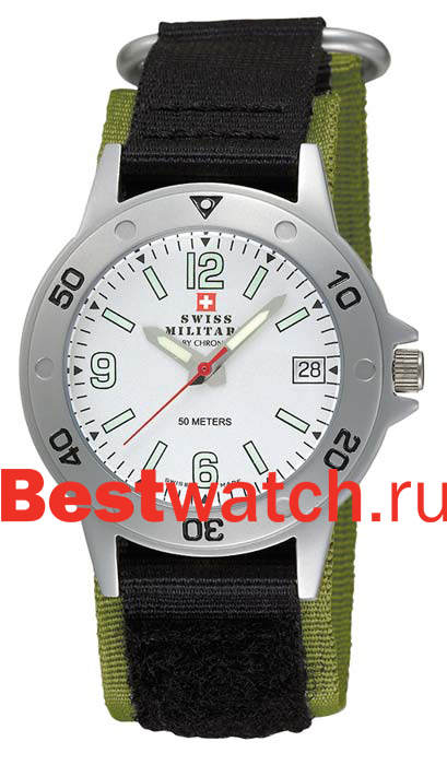 Часы Swiss Military Кварцевые часы 20035ST-2LGREEN